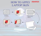 SNAKY DESIGNED SKIN LAPTOP STICKER