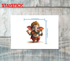 GANPATI GOD STICKER Premium Vinyl Sticker