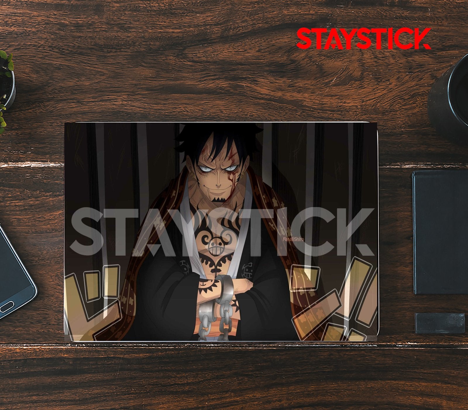 ANIME VILLAN CHARACTER LAPTOP STICKER
