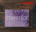 PURPLE GRAPHICAL LAPTOP STICKER