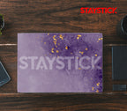 PURPLE GRAPHICAL LAPTOP STICKER