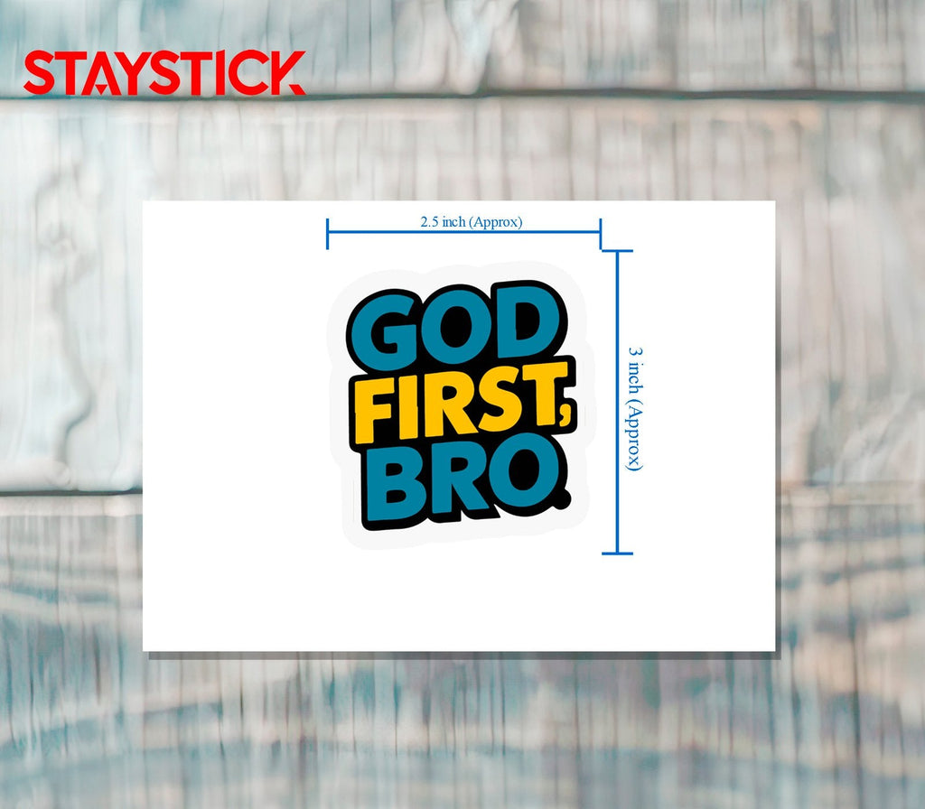GOD STICKER Premium Vinyl Sticker