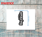 AMAZING STICKER Metalized Sticker