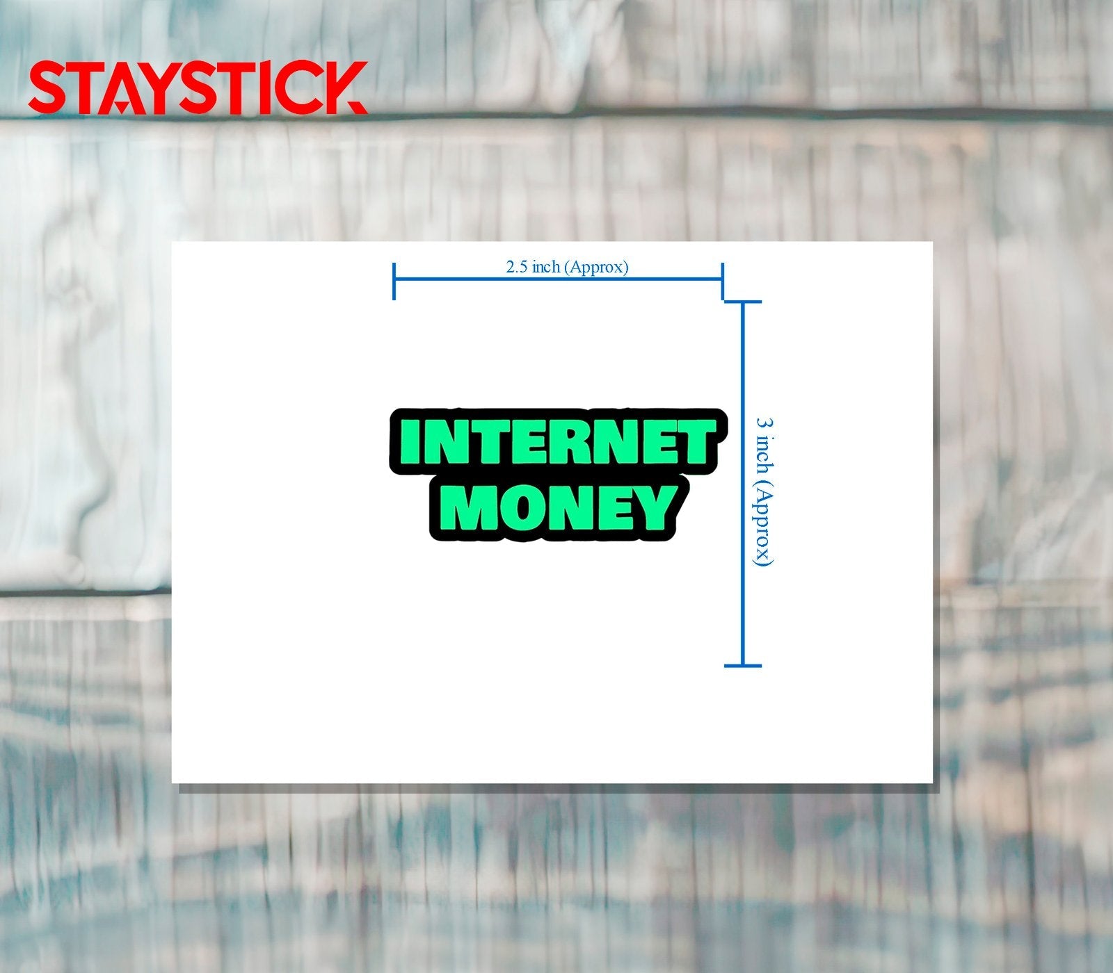 INTERNET STICKER Premium Vinyl Sticker