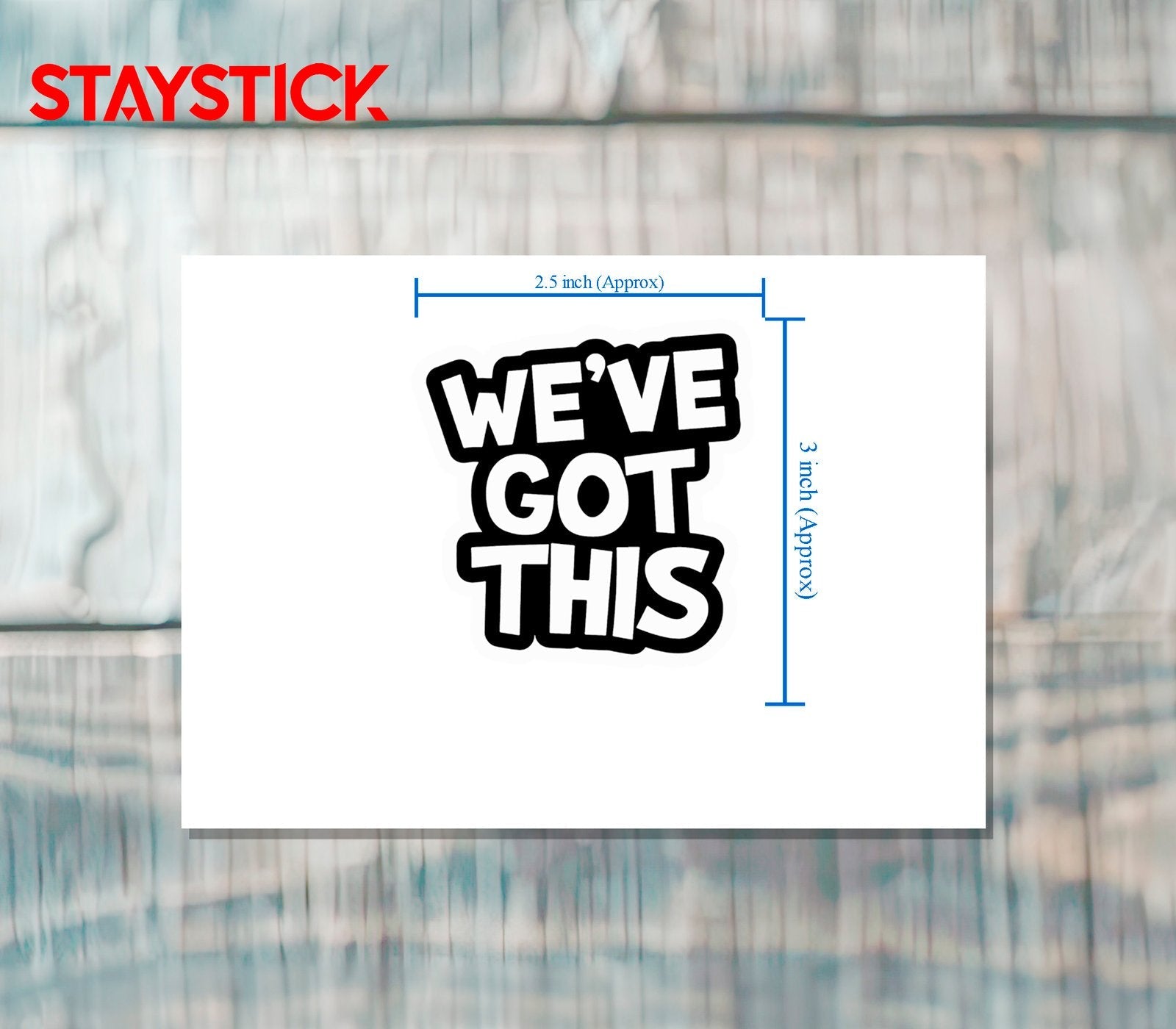 MOTIVE STICKER Metalized Sticker