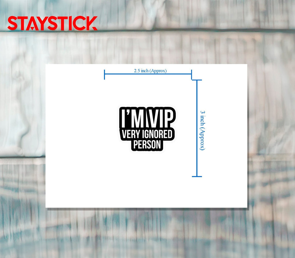 VIP STICKER Metalized Sticker