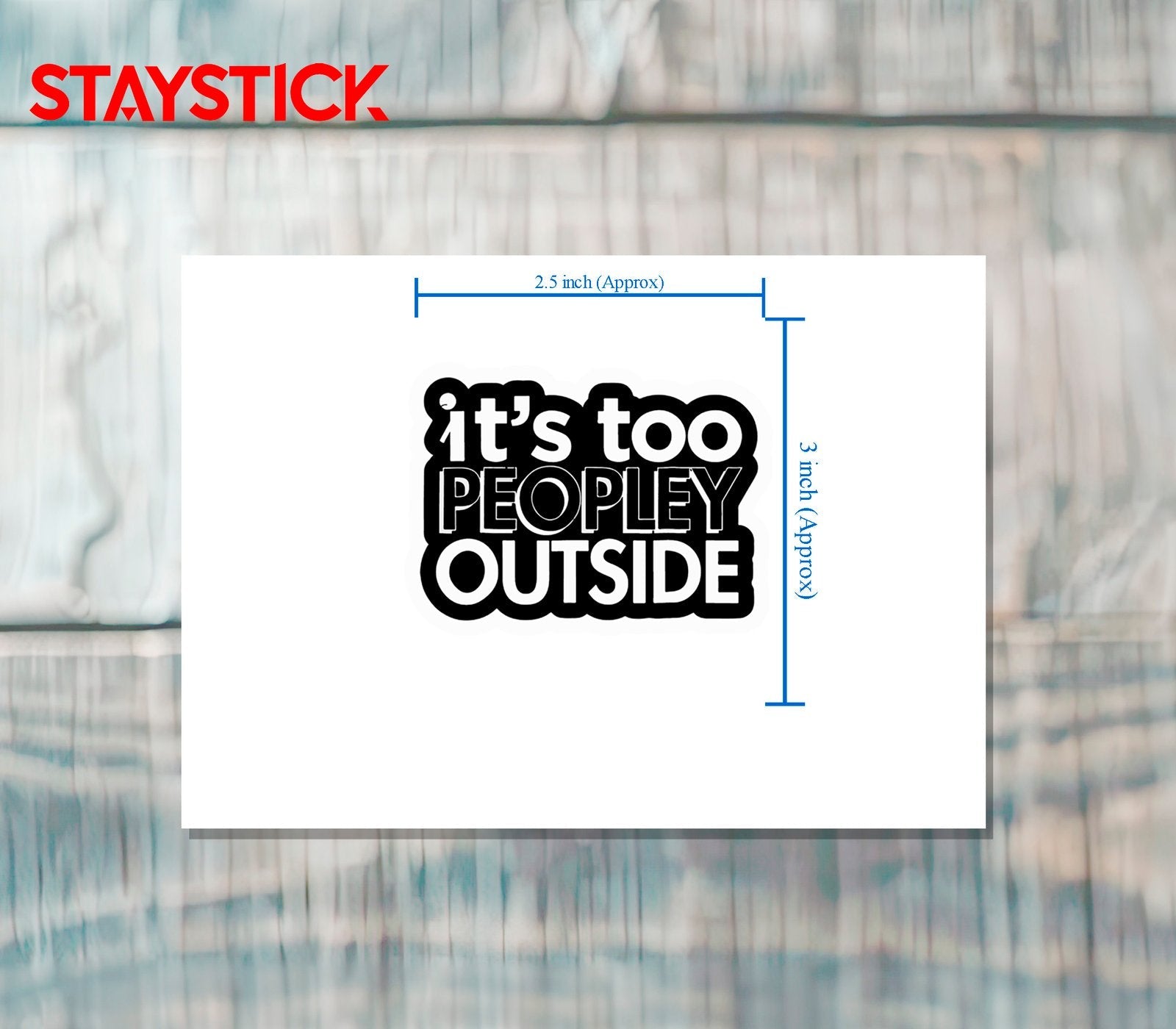 MOTIVE STICKER Metalized Sticker