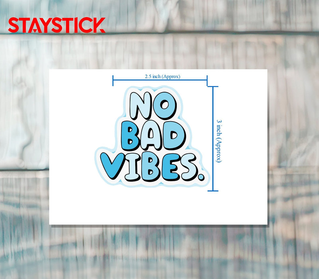 VIBES STICKER Metalized Sticker