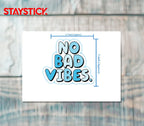 VIBES STICKER Metalized Sticker