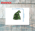 MONEY STICKER Metalized Sticker