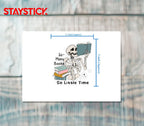 FUNNY STICKER Metalized Sticker