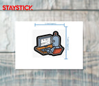 FUNNY STICKER Metalized Sticker