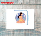 CARTOON STICKER Metalized Sticker