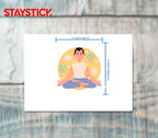 CARTOON STICKER Metalized Sticker