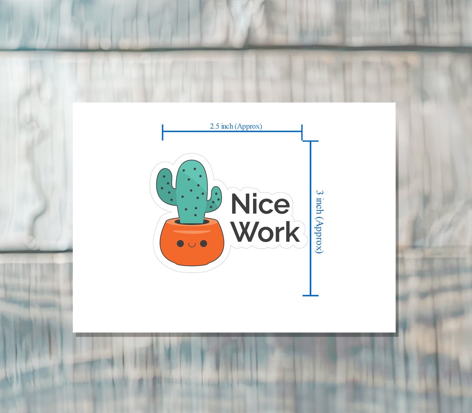 MOTIVATIONAL STIKCER Premium Vinyl Sticker