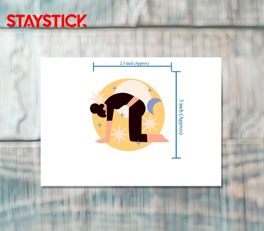 CARTOON STICKER Metalized Sticker