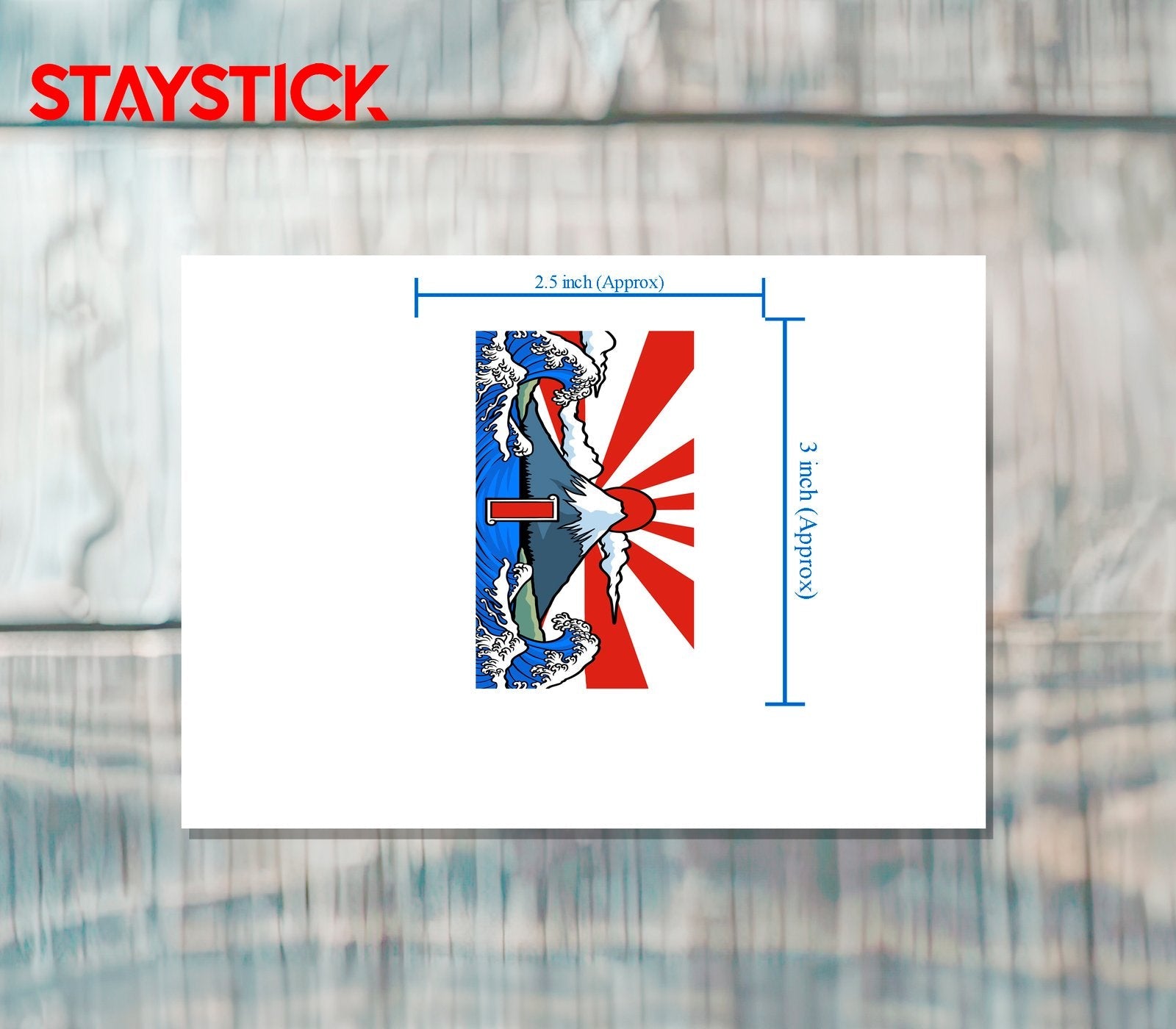 BADGE STICKER Metalized Sticker