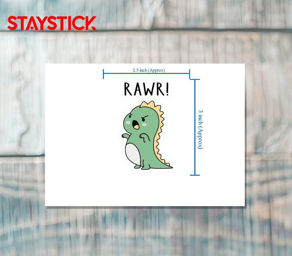 CARTOON STICKER Metalized Sticker