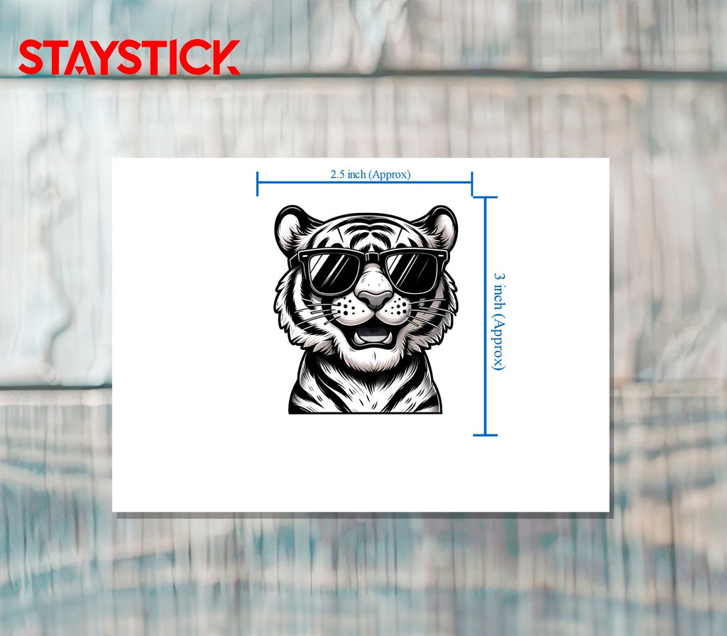 TIGER STICKER Premium Vinyl Sticker