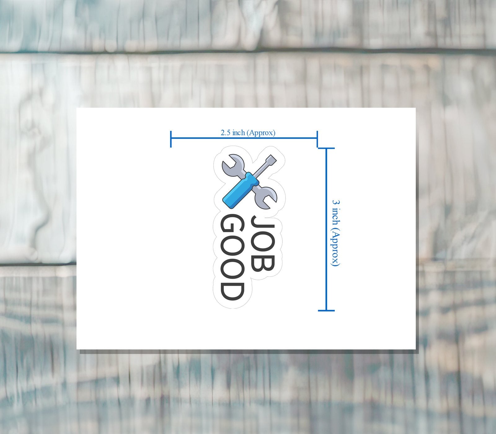 GOOD JOB STICKER Premium Vinyl Sticker