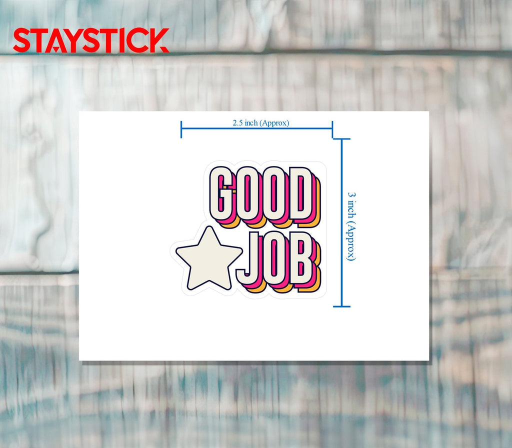 MOTIVATE STICKER Metalized Sticker