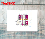MOTIVATE STICKER Metalized Sticker