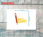 MOTIVATE STICKER Metalized Sticker