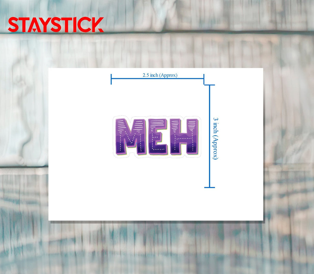 FUNNY STICKER Metalized Sticker