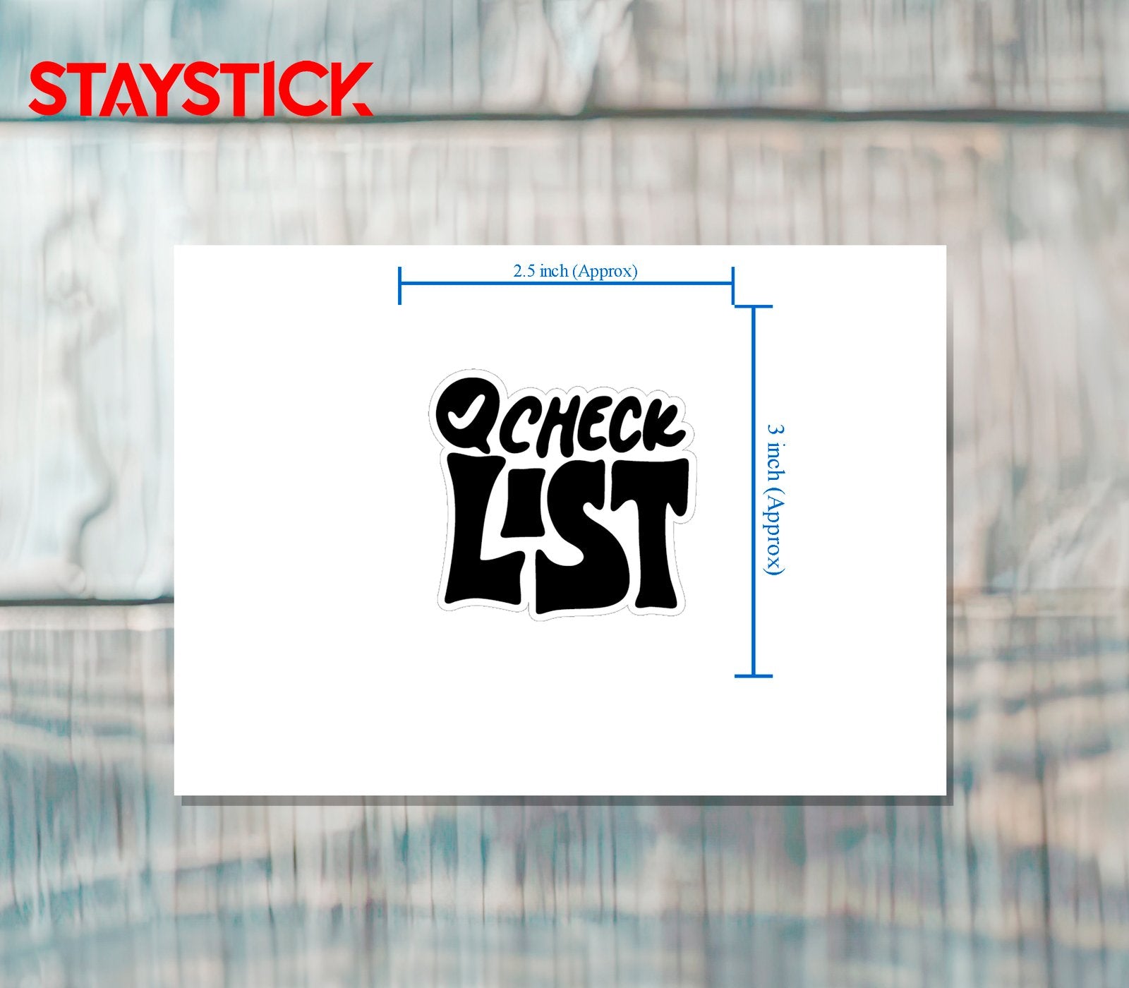 CHEERS STICKER Premium Vinyl Sticker