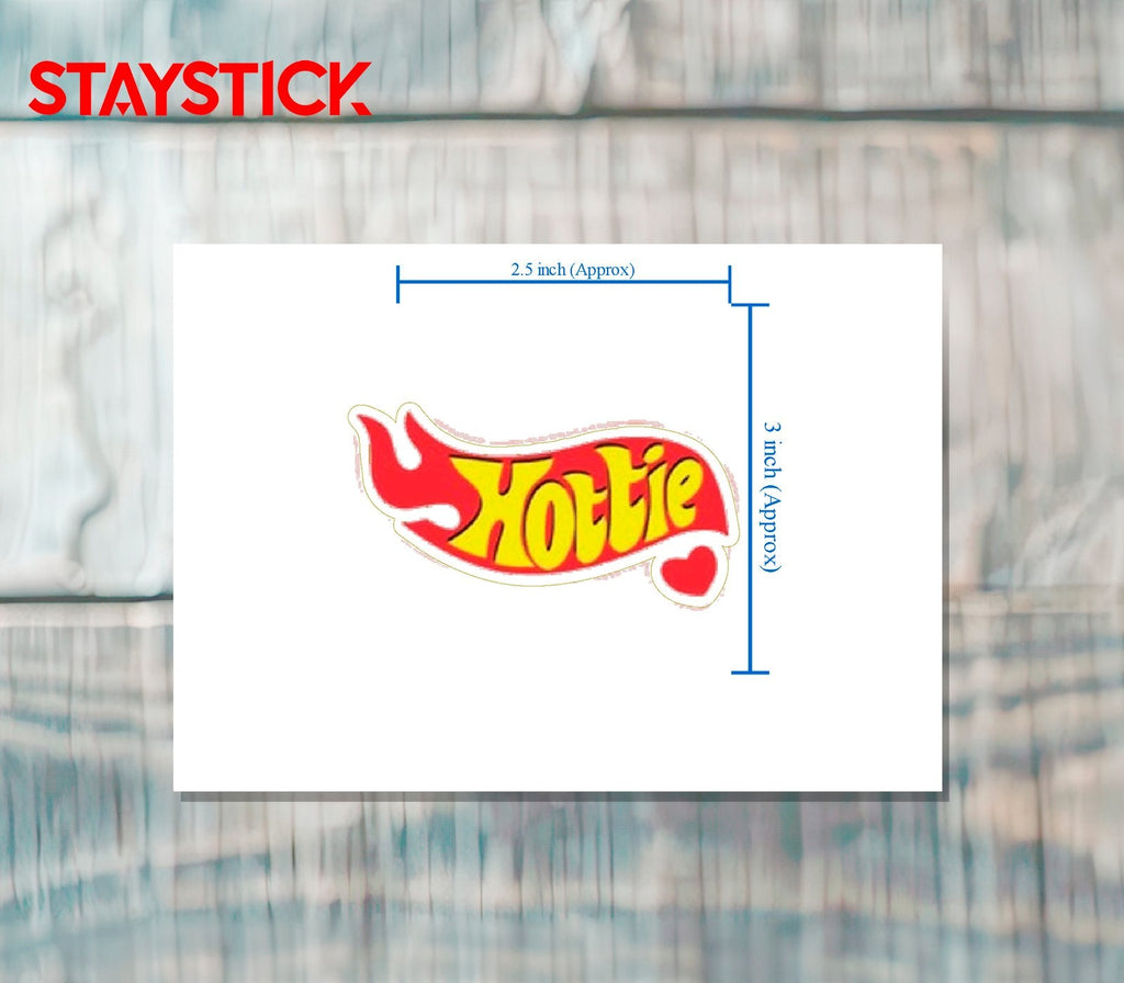 HOTTTIE STICKER Premium Vinyl Sticker