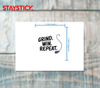 MOTIVATE STICKER Metalized Sticker