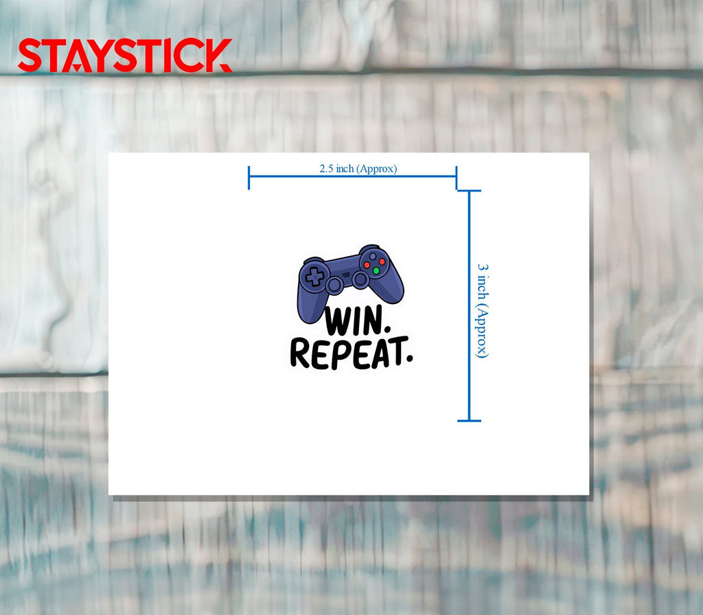 WIN STICKER Premium Vinyl Sticker