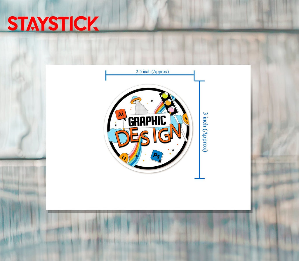 LOGO STICKER Metalized Sticker