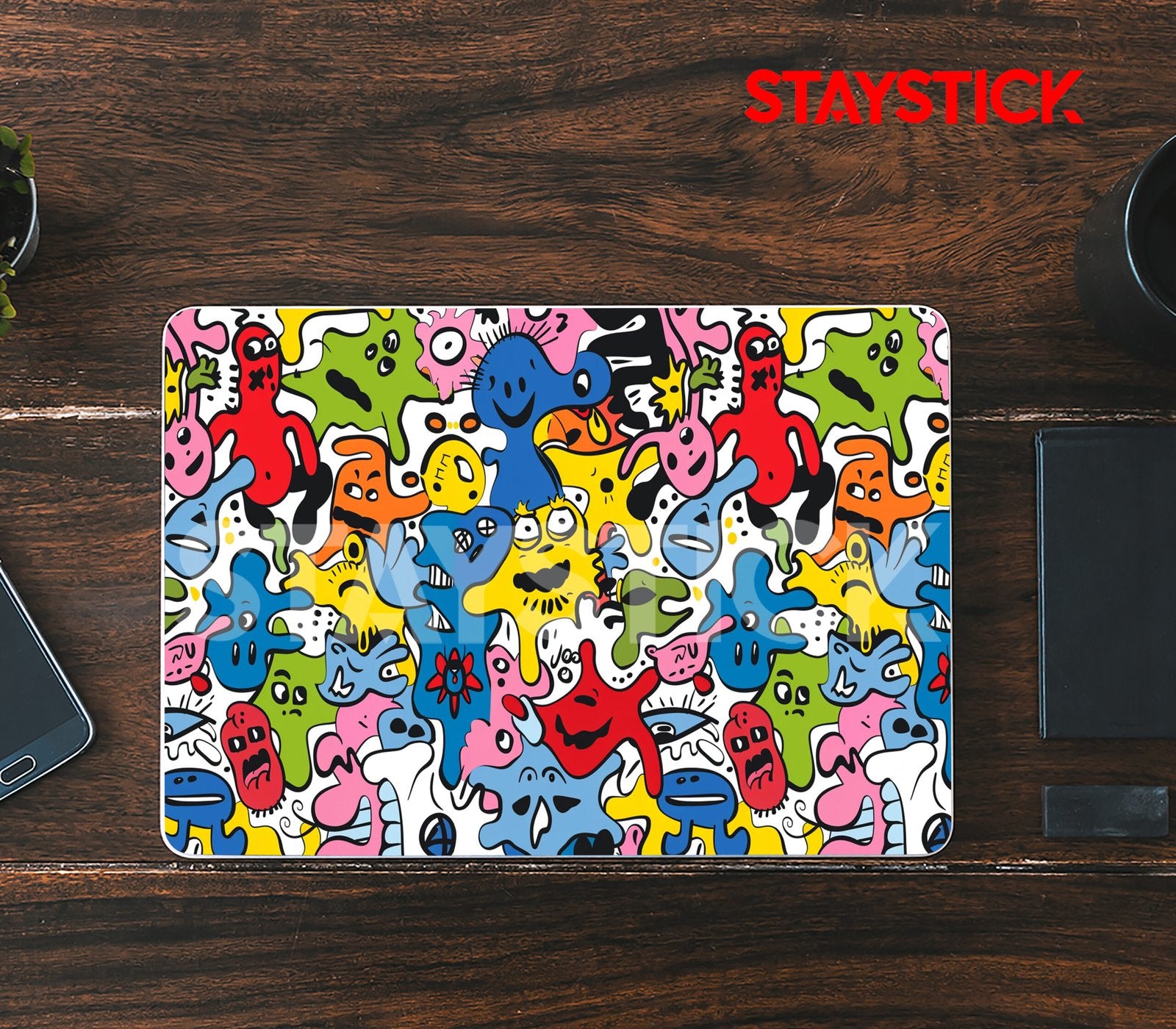 FUNNY DESIGNED SKIN LAPTOP STICKER