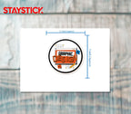 ROUND STICKER Premium Vinyl Sticker