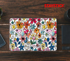FLOWER DESIGNED SKIN LAPTOP STICKER