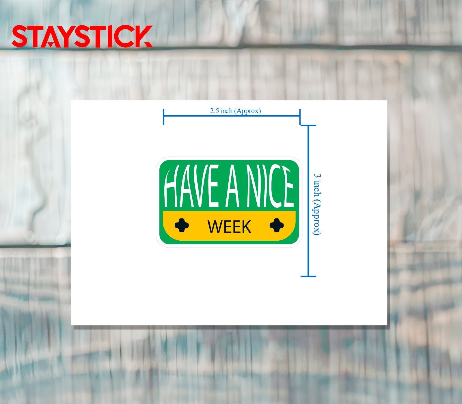 ROUND STICKER Metalized Sticker