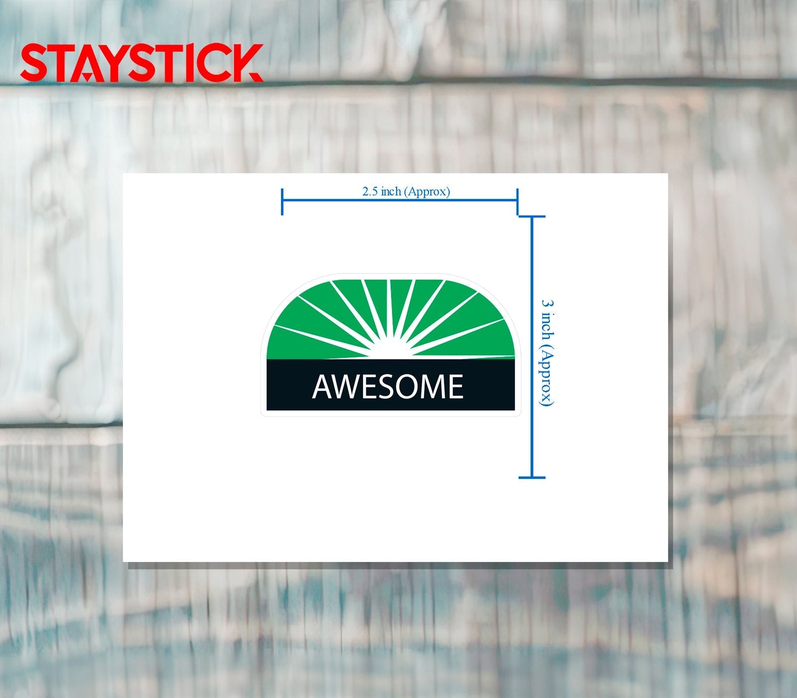 AWASOME STICKER Premium Vinyl Sticker