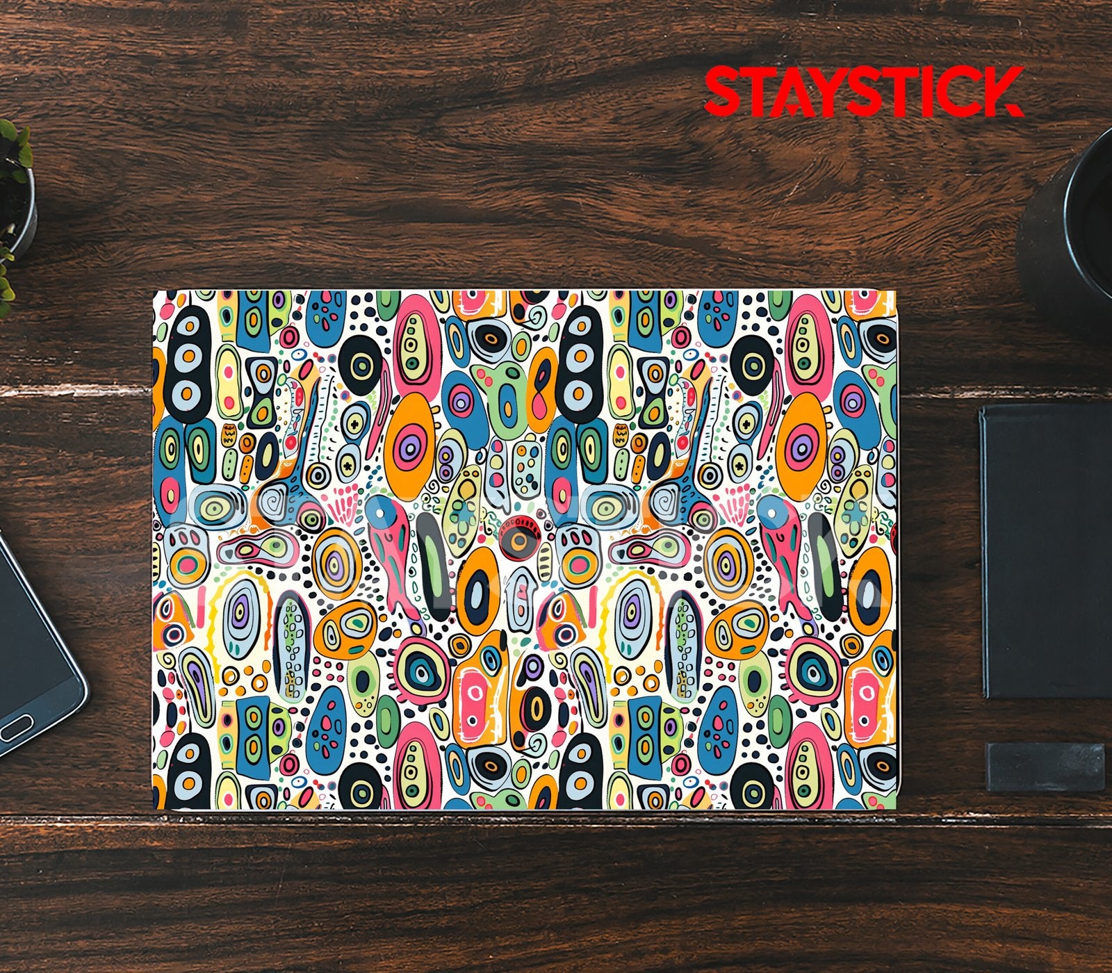 GRAPHICAL DESIGNED SKIN LAPTOP STICKER
