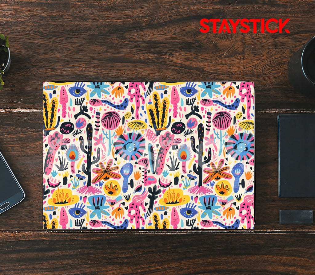 FLOEWER DESIGNED SKIN LAPTOP STICKER