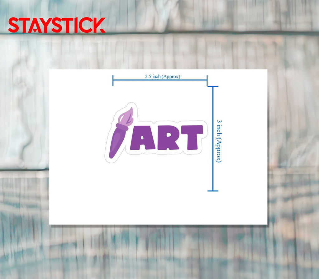 ART STICKER Premium Vinyl Sticker