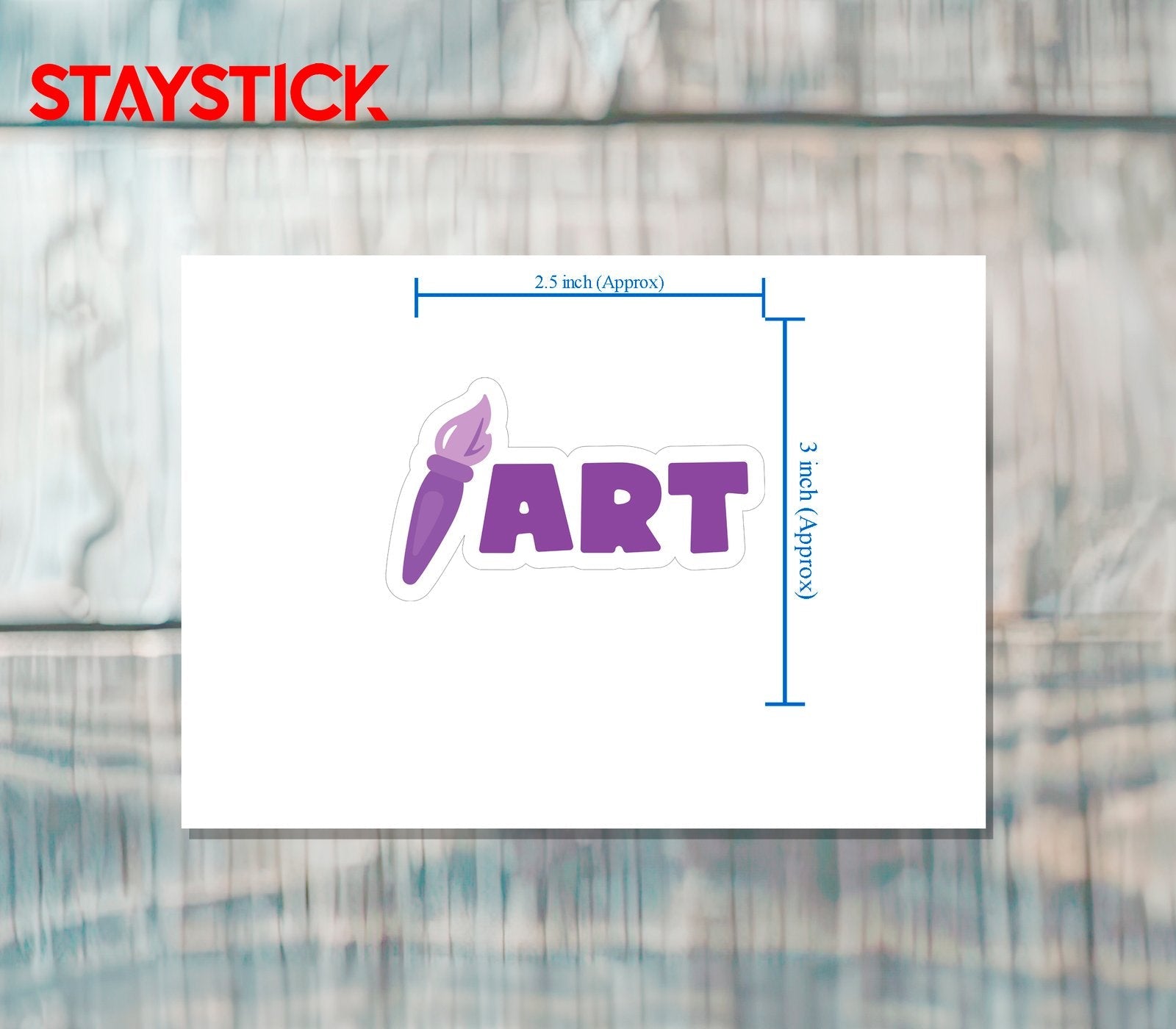 ART STICKER Premium Vinyl Sticker