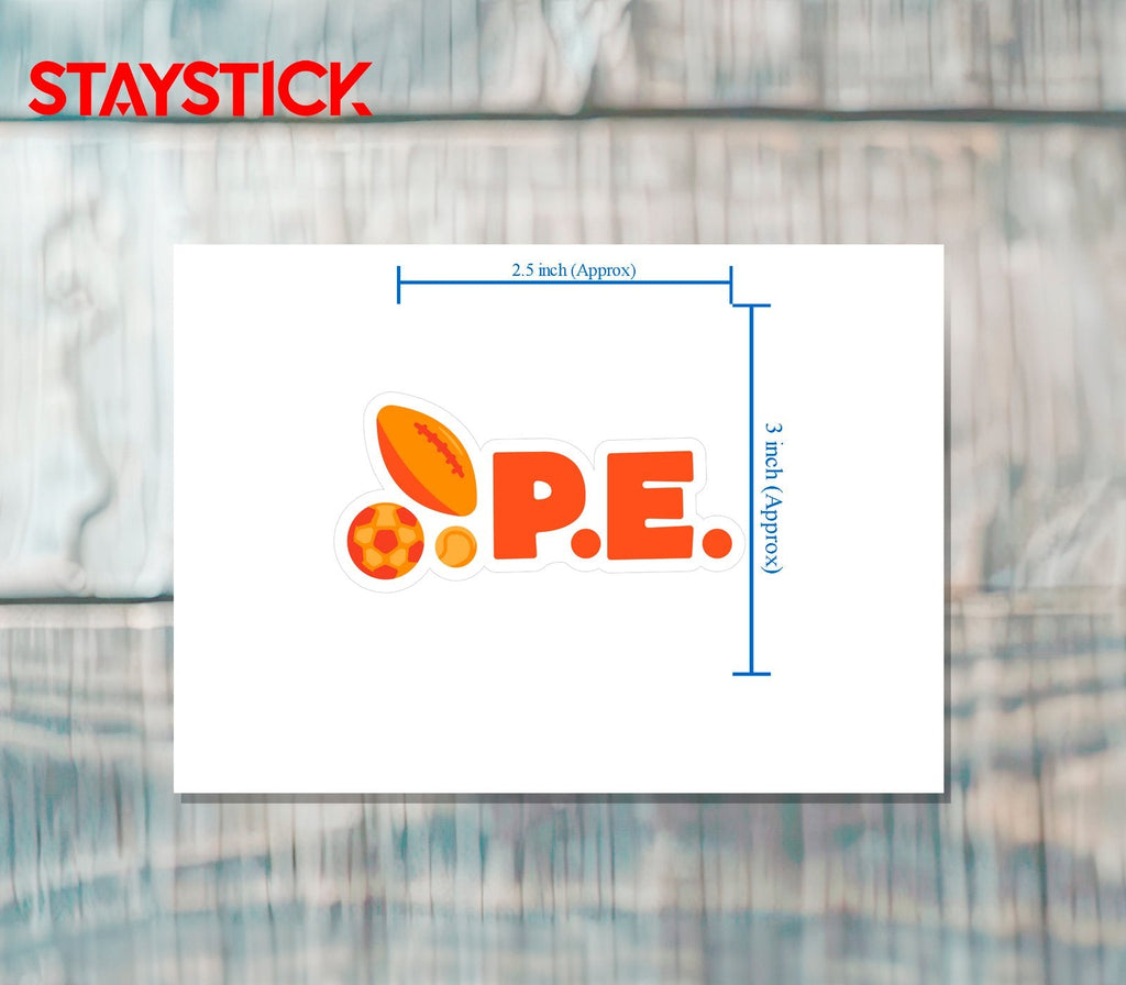 P.E.STICKER Premium Vinyl Sticker