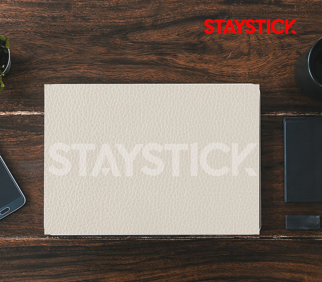 LIGHT BEIGE TONE COLOR LAPTOP STICKER