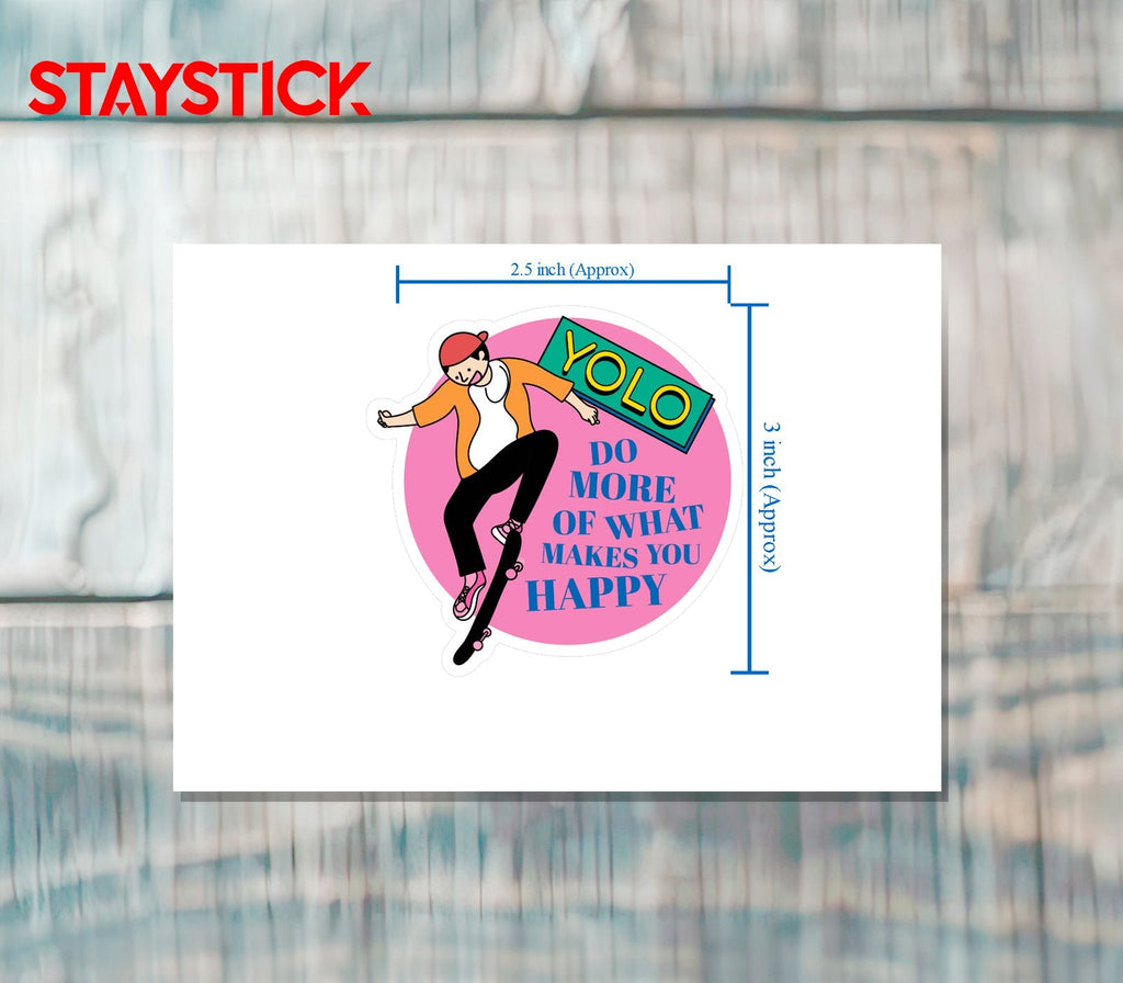 YOLO STICKER Premium Vinyl Sticker