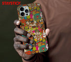 INDIAN CULTURE MOBILE STICKER
