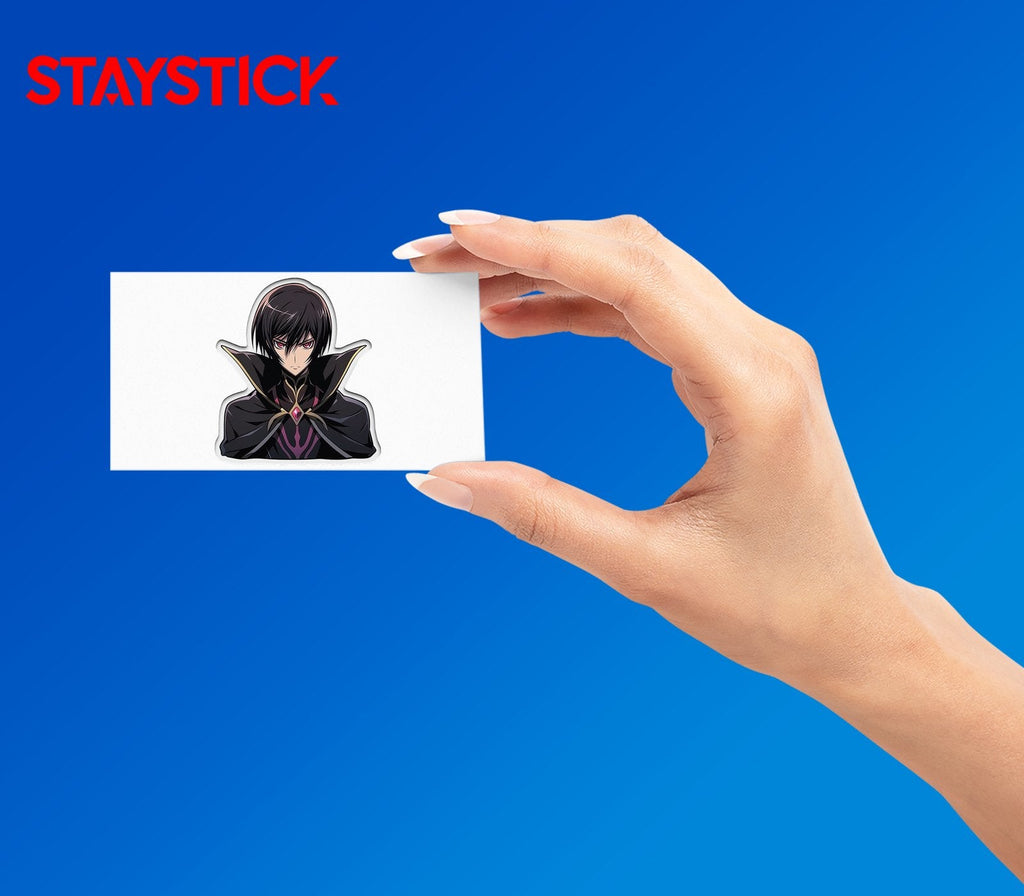 MEN ANIME STICKER Premium Vinyl Sticker