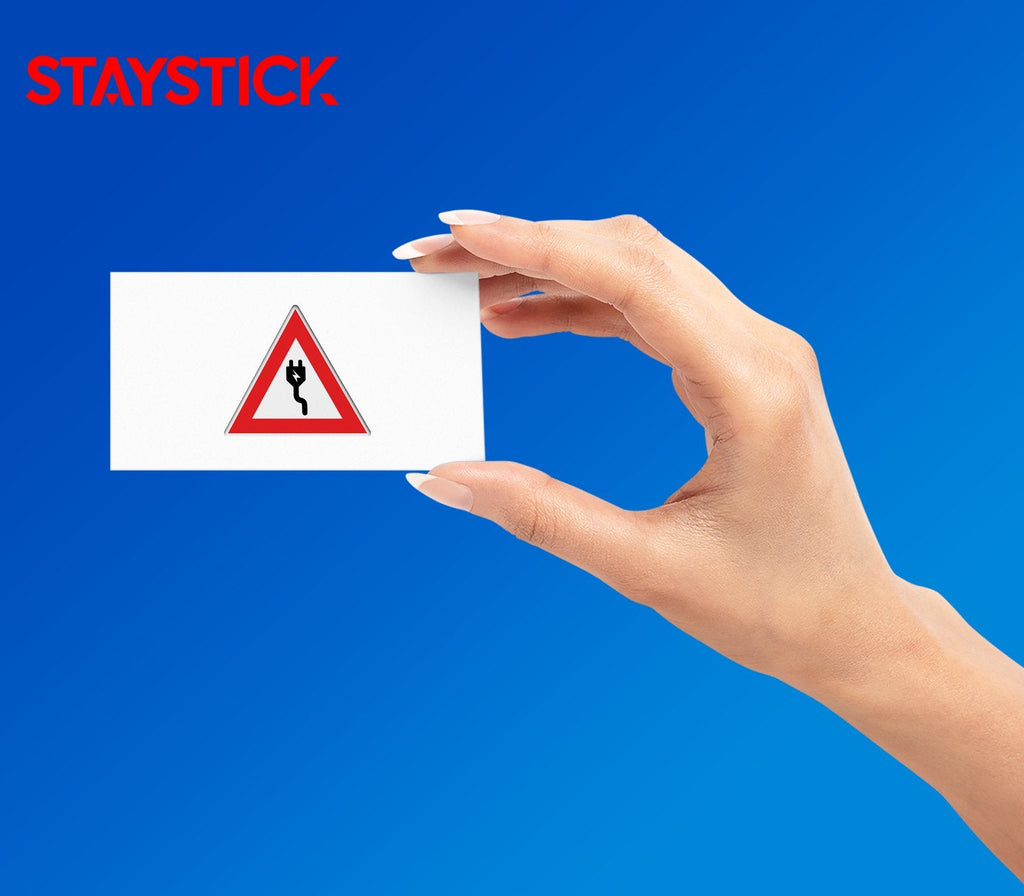 HIGH VOLTAGE STICKER Safety Sticker