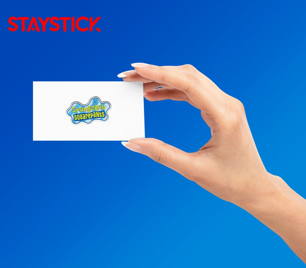 SpongeBob SquarePants Logo Sticker Premium Vinyl Sticker