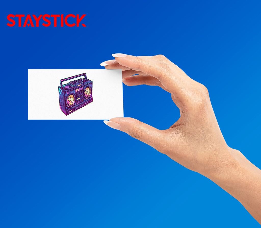 SPEAKER STICKER Premium Vinyl Sticker